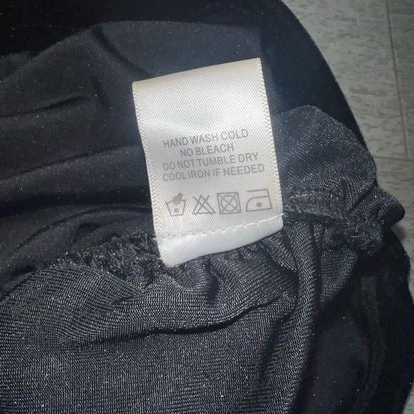 Lovers + Friends Milwood Asymmetrical Black Velvet Midi Dress, Women’s Small - Picture 13 of 14